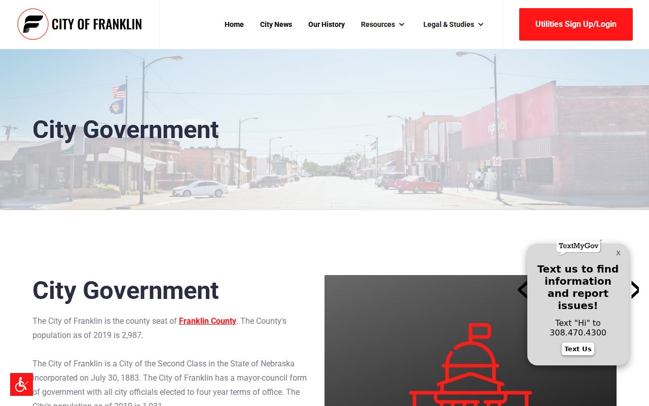 Franklin Court Records: Franklin city government resource page